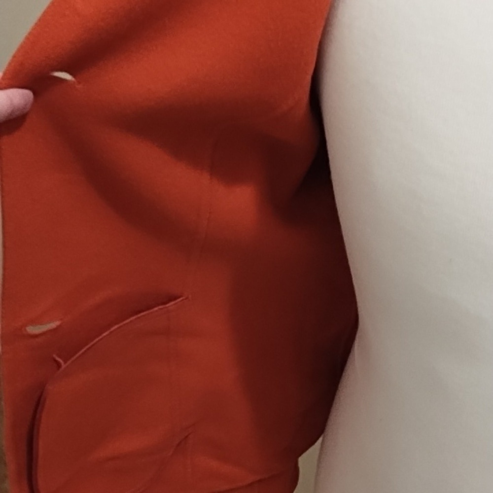 Orange wool blazer - Picture 7 of 7